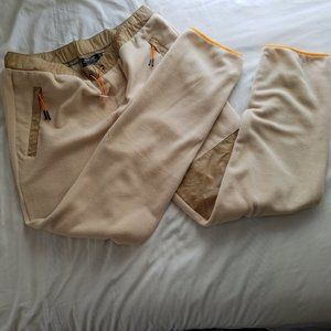 WESC Stockholm Polar Fleece Nylon Jogger Pant NWT